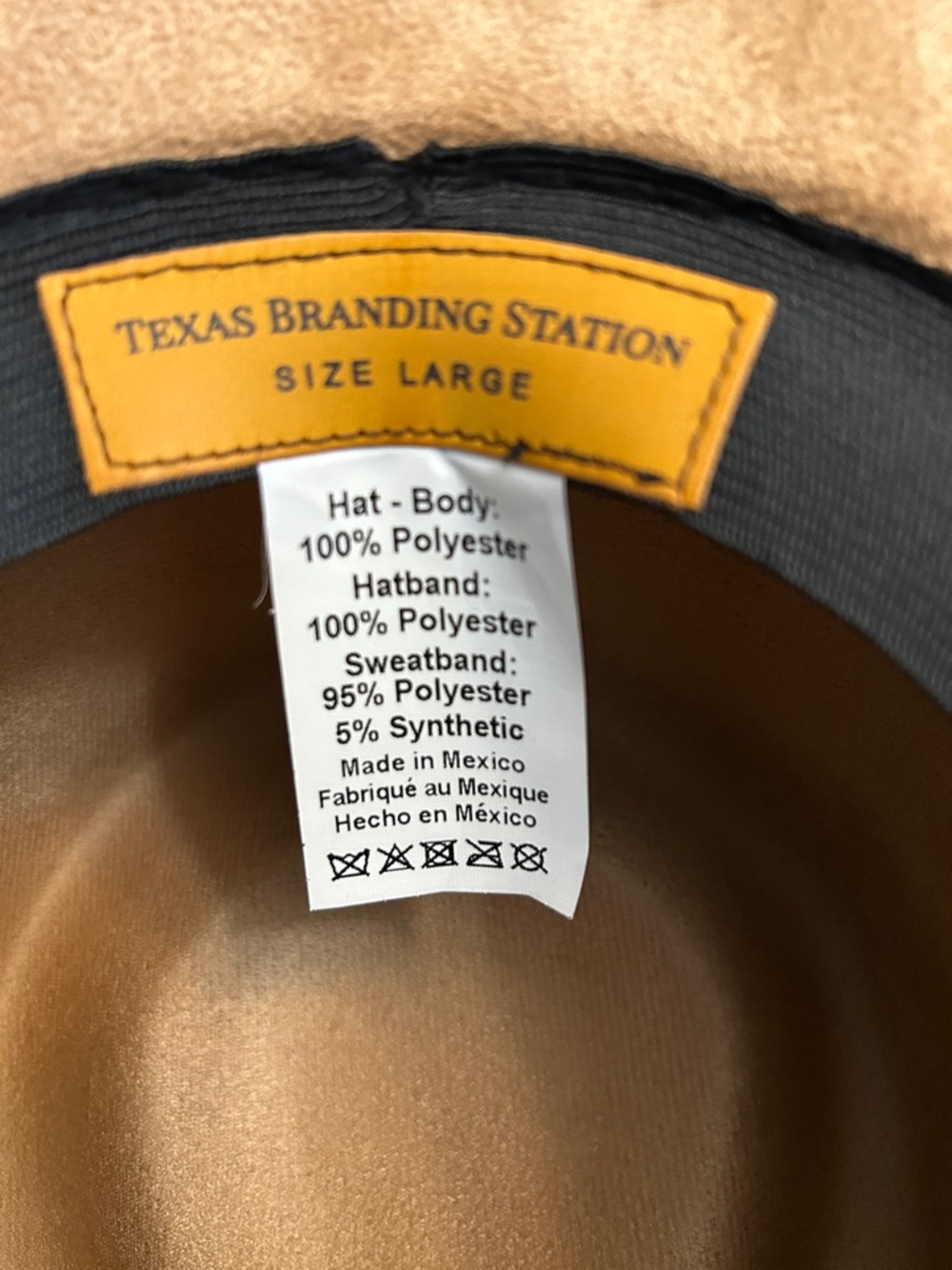 Texas Branding Station Ranch Western Hat in Tan - Unisex - Picture 3 of 6